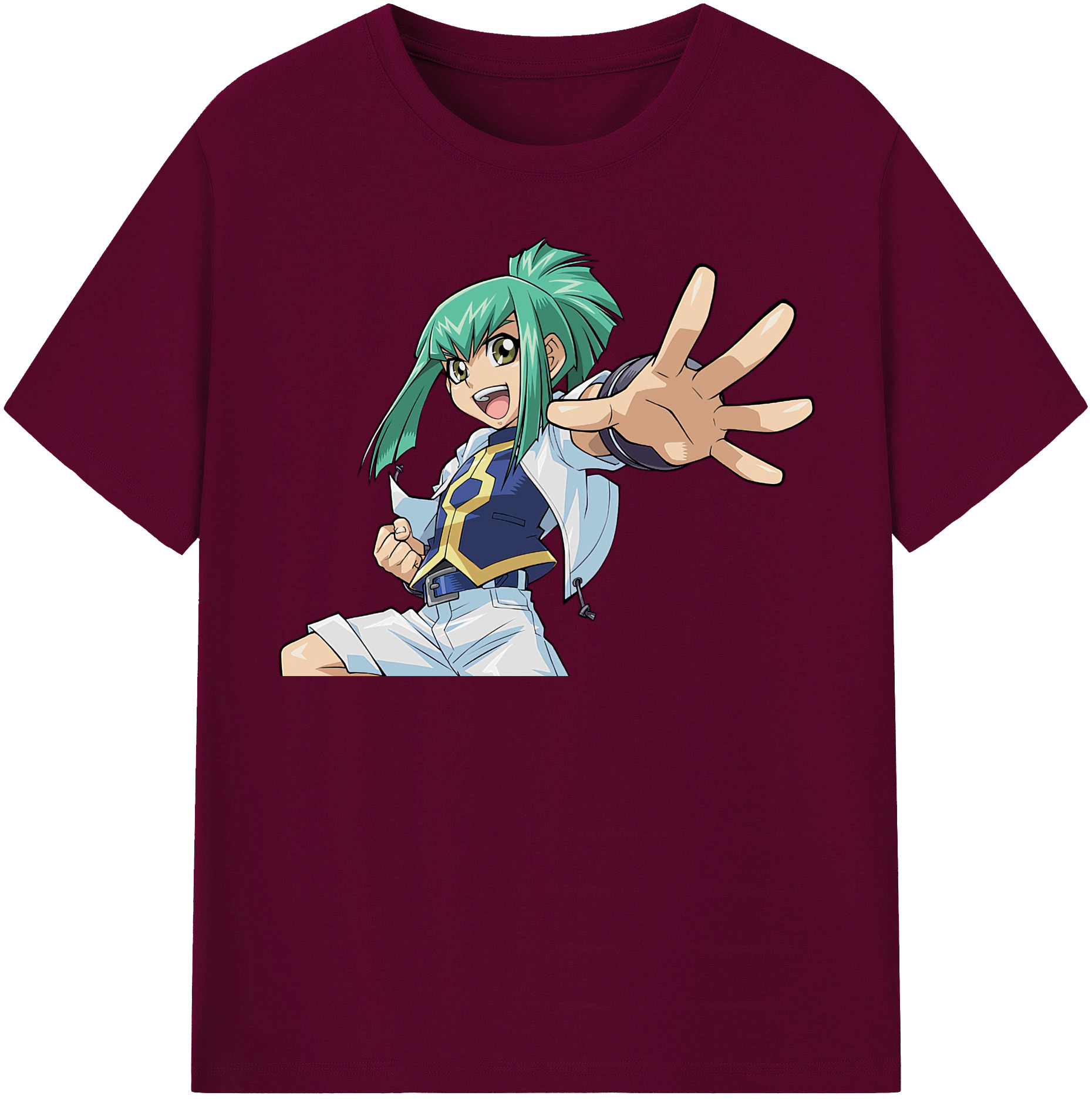 （画像用） 遊☆戯☆王 Yu-Gi-Oh! レディースカジュアルプリントTシャツ（綿100％）